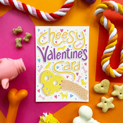 Edible Valentine’s Cards your dog is going to lurrrve