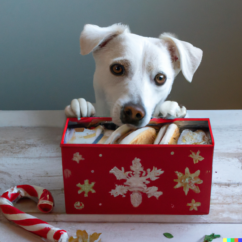 Festive treat box ideas for your dog this Christmas