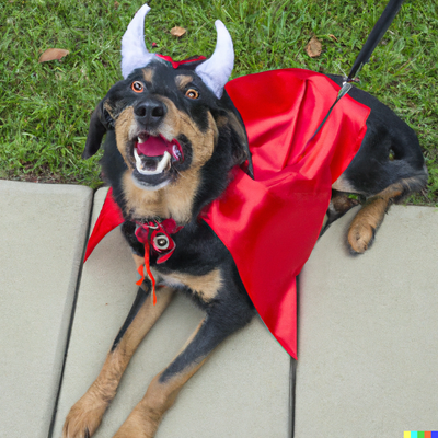 Costumes and Craziness - Here's some spooky Halloween ideas for your dog
