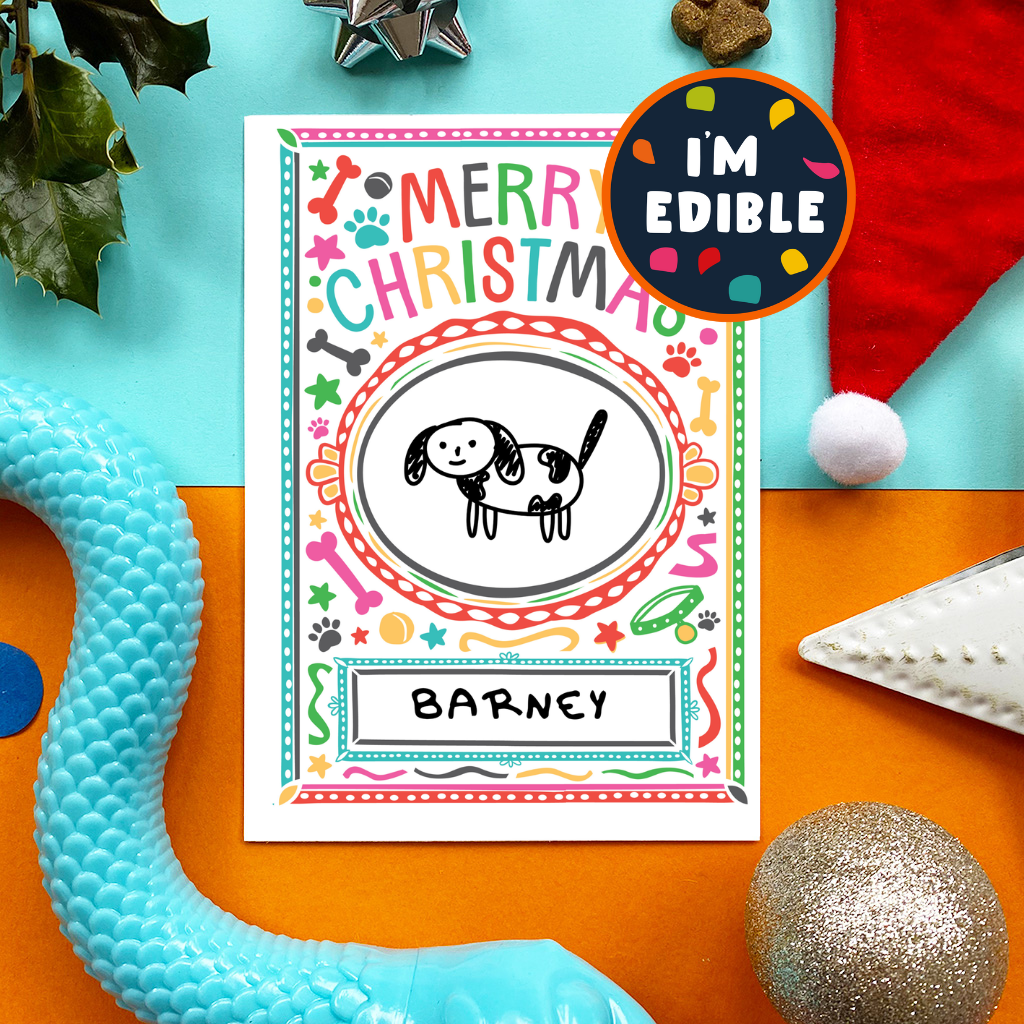 Edible Dog Cards Gifts – Cards Dogs Actually Eat – Scoff Paper