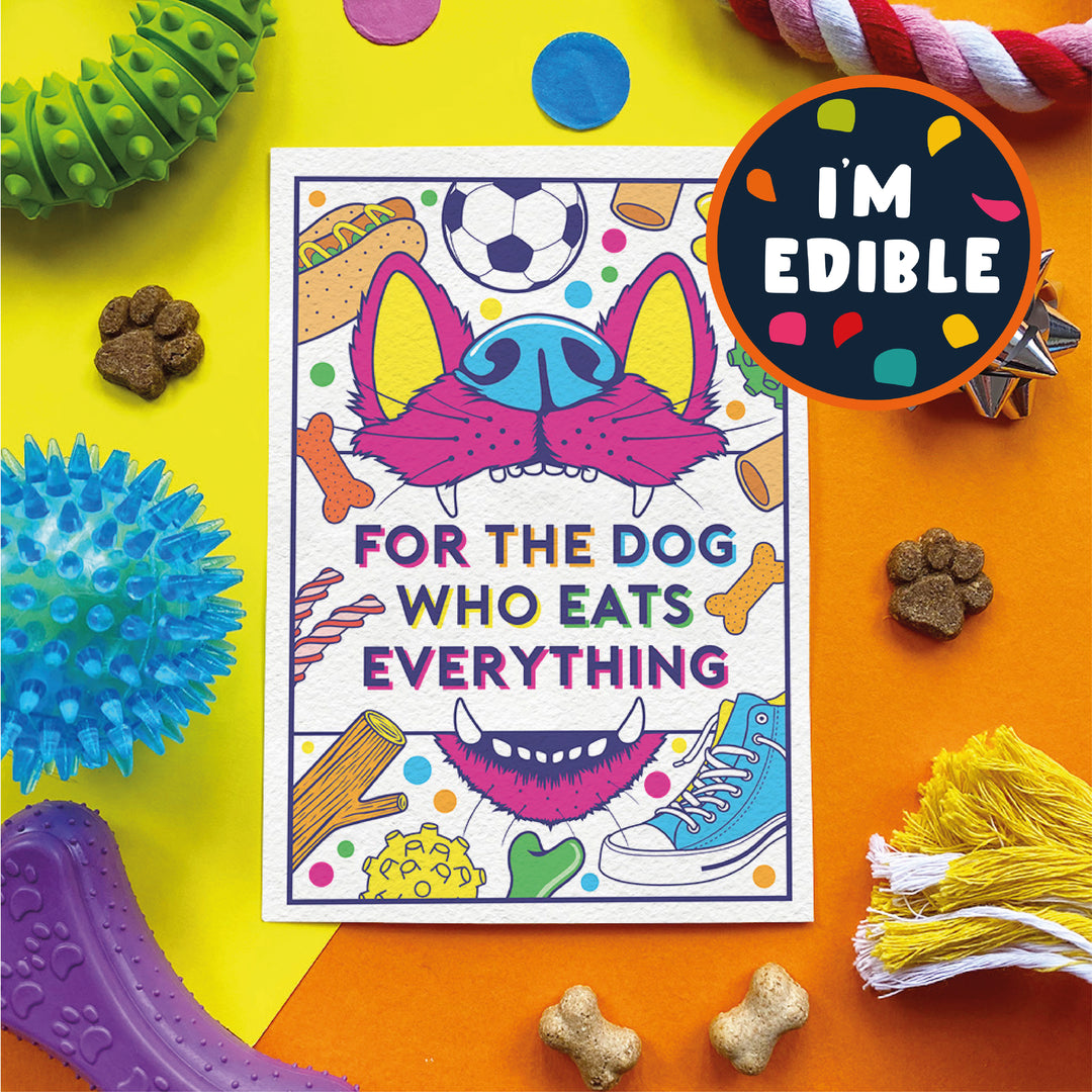 Shop Edible Dog Cards Scoff Paper