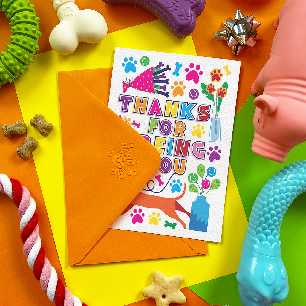 Thanks For Being You Sentimental Edible Card For Dogs Scoff Paper thanks-for-being-you-sentimental-edible-card-for-dogs-scoff-paper